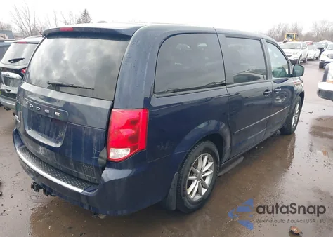 2014 Dodge Grand Caravan Se 30Th Anniversary из США, поврежденный, VIN 2C4RDGBG3ER406494